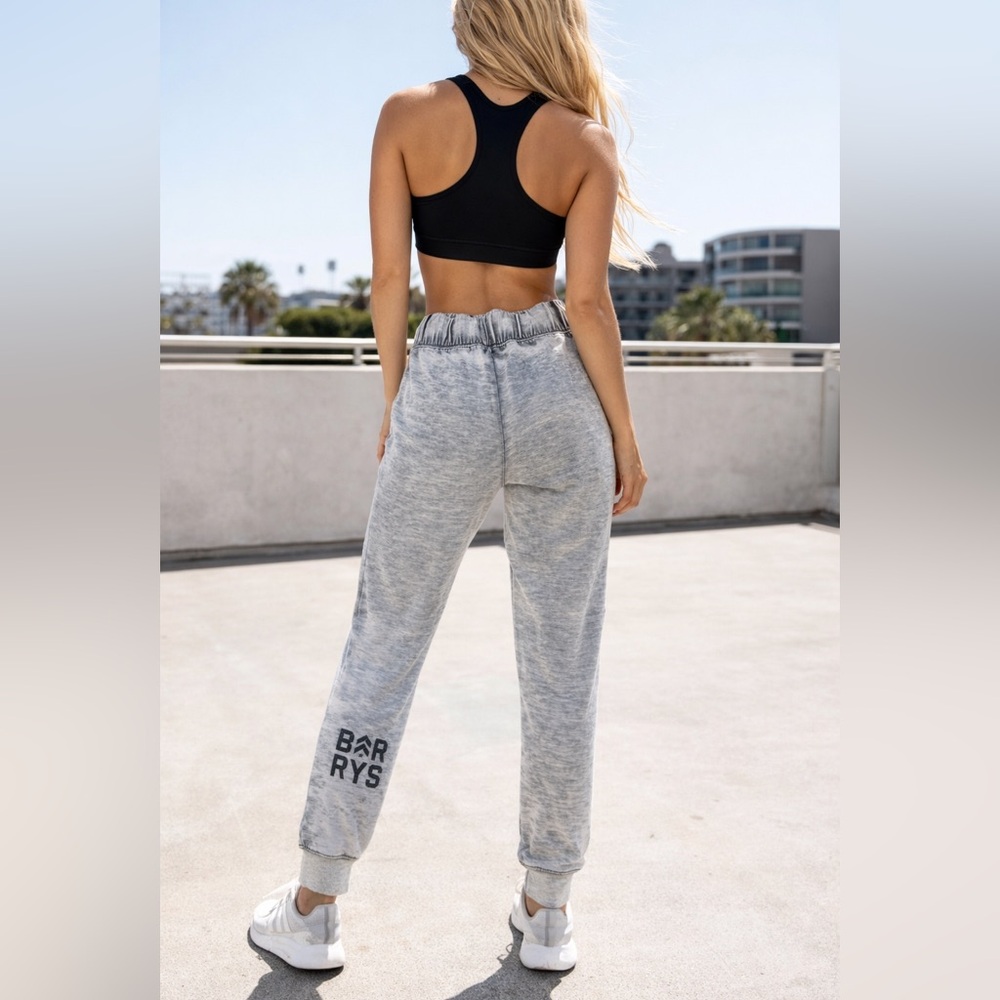Barrys Boot Camp Star Print Jogger Pants - Gray XS